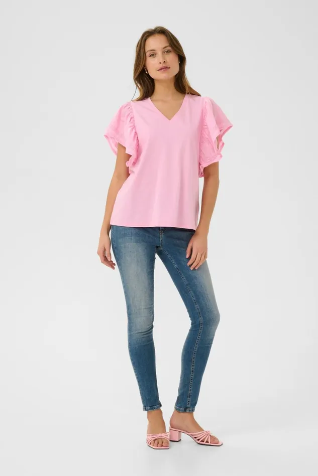 CULTURE Tops and TShirts CUaca Tshirt Lilac Sachet 8211 Women