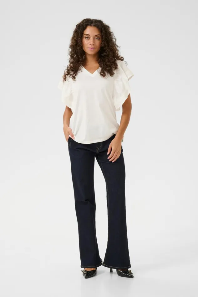 CULTURE Tops and TShirts CUaca Tshirt Spring Gardenia 8211 Women