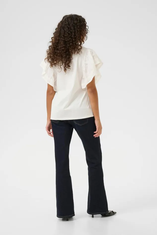 CULTURE Tops and TShirts CUaca Tshirt Spring Gardenia 8211 Women