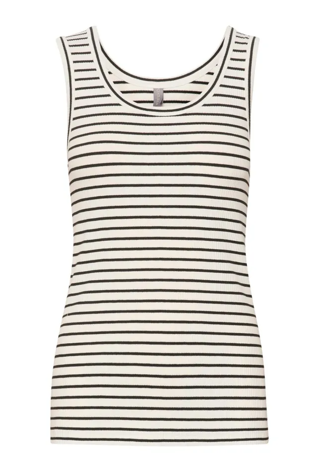 CULTURE Tops and TShirts CUdolly Top Whiteblack Stripe 8211 Women