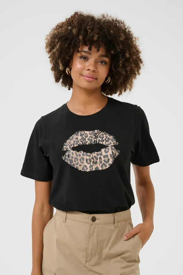 CULTURE Tops and TShirts CUnuga Tshirt Black 8211 Women