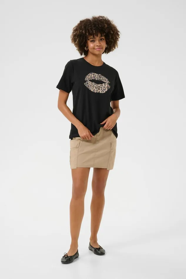CULTURE Tops and TShirts CUnuga Tshirt Black 8211 Women