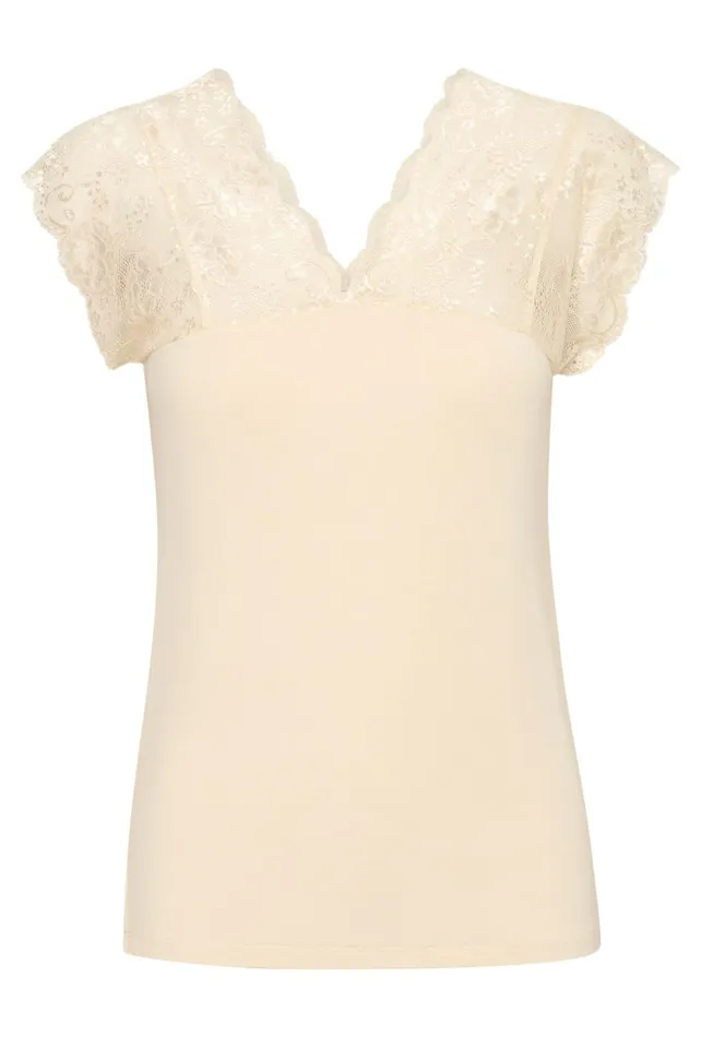 CULTURE Tops and TShirts CUpoppy Top Whitecap 8211 Women