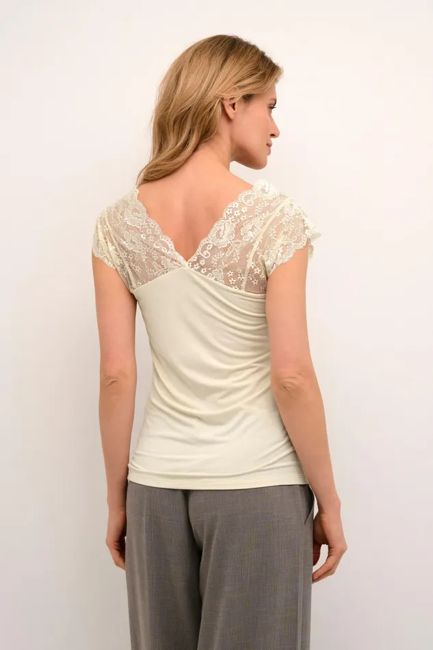 CULTURE Tops and TShirts CUpoppy Top Whitecap 8211 Women