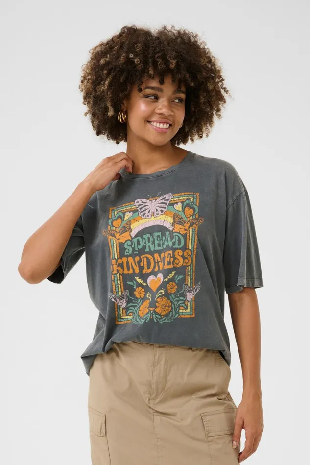 CULTURE Tops and TShirts CUreem Tshirt Black Wash 8211 Women