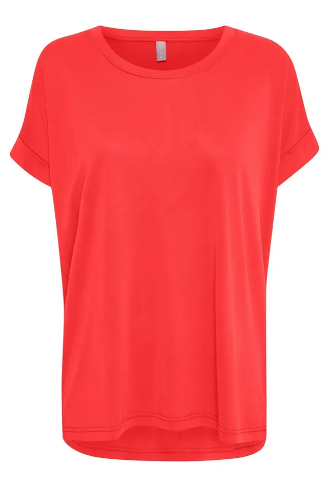 CULTURE Tops and TShirts Kajsa Tshirt Chinese Red 8211 Women