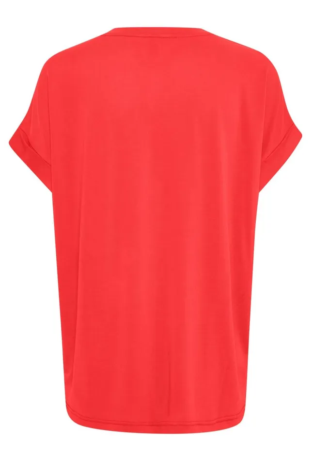 CULTURE Tops and TShirts Kajsa Tshirt Chinese Red 8211 Women