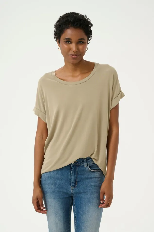 CULTURE Tops and TShirts Kajsa Tshirt Dune 8211 Women