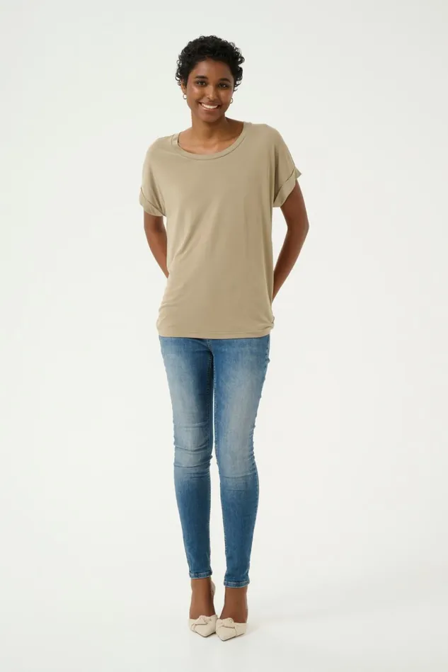 CULTURE Tops and TShirts Kajsa Tshirt Dune 8211 Women