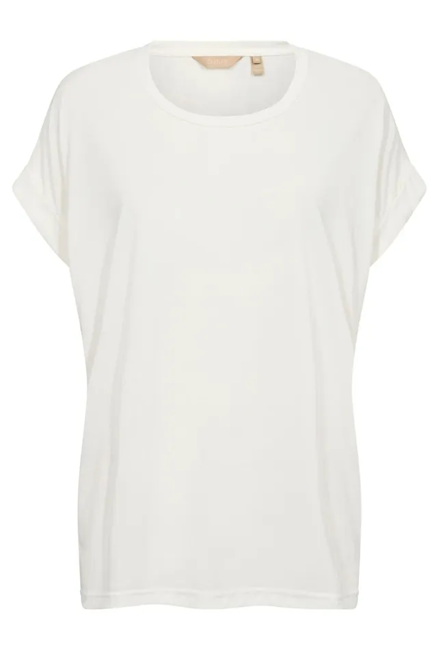 CULTURE Tops and TShirts Kajsa Tshirt Spring Gardenia 8211 Women