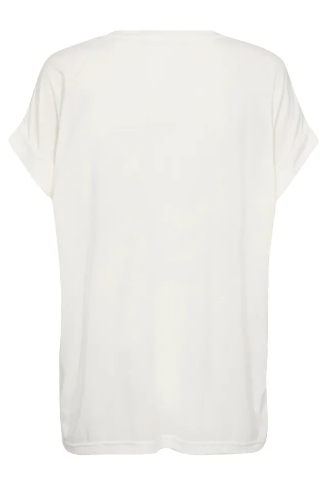 CULTURE Tops and TShirts Kajsa Tshirt Spring Gardenia 8211 Women