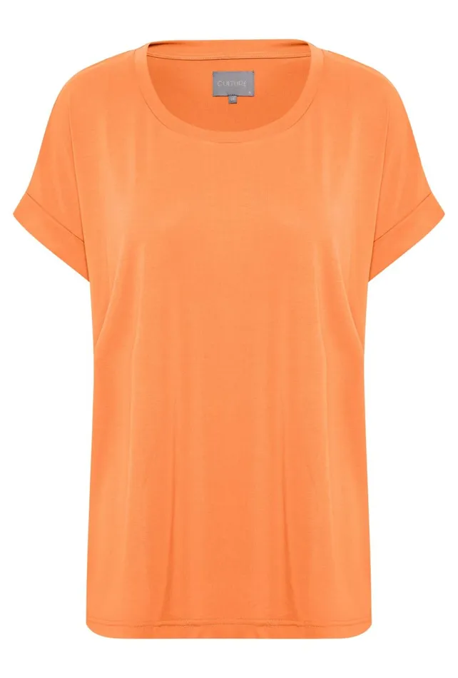CULTURE Tops and TShirts Kajsa Tshirt Tangerine 8211 Women