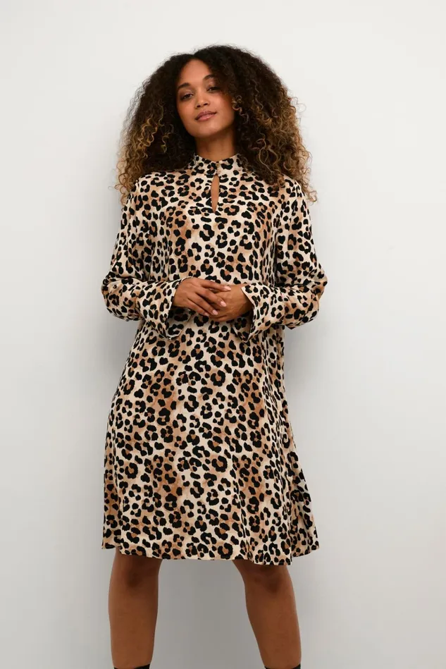 CULTURE Trending Leopard CUatlas Leopard Dress 8211 Women