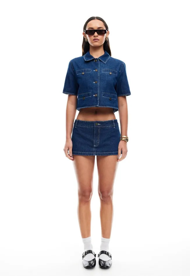 Denim Women Lioness Fashion RHODE MINI Blue Denim