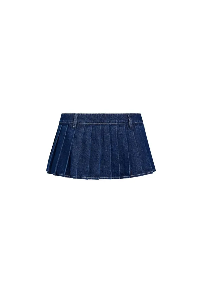 Denim Women Lioness Fashion RIDER MINI SKORT Blue Denim Denim Women Lioness Fashion RIDER MINI SKORT Blue Denim