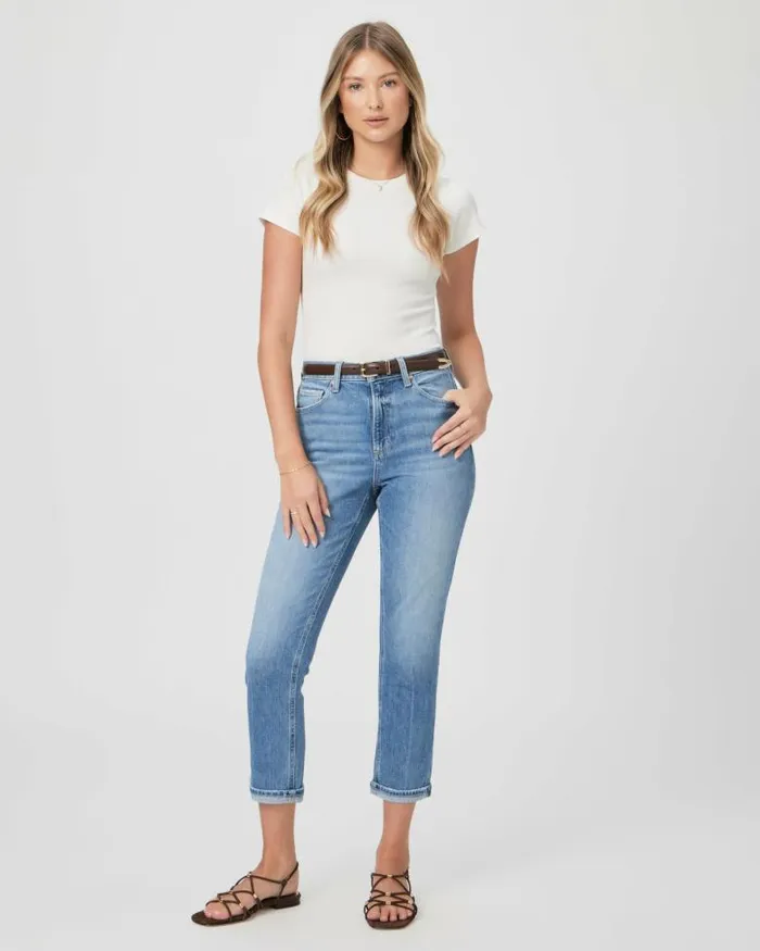 Denim Women PAIGE High Rise Brigitte Straight Jean 8211 Viva