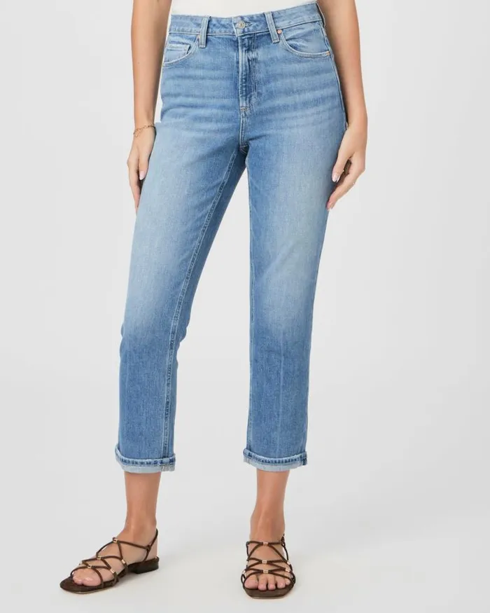 Denim Women PAIGE High Rise Brigitte Straight Jean 8211 Viva Denim Women PAIGE High Rise Brigitte Straight Jean 8211 Viva