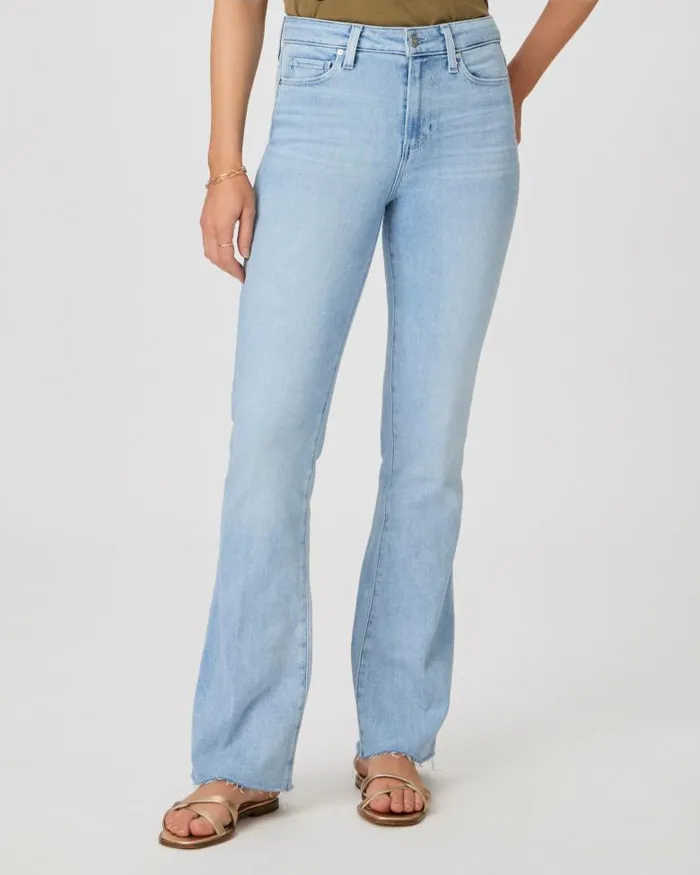 Denim Women PAIGE High Rise Laurel Canyon 32 Inch Bootcut Jean 8211 Shooting Star