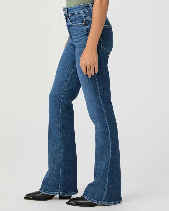 Denim Women PAIGE High Rise Laurel Canyon Petite Bootcut Jean 8211 A Capella