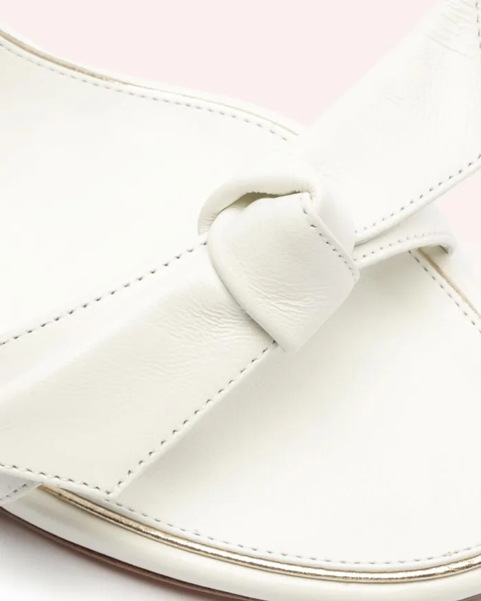 Designer Wedding Shoes 8211 Clarita Bridal Block 90 White 8211 Alexandre Birman Bridal White Women Alexandre Birman Sandals
