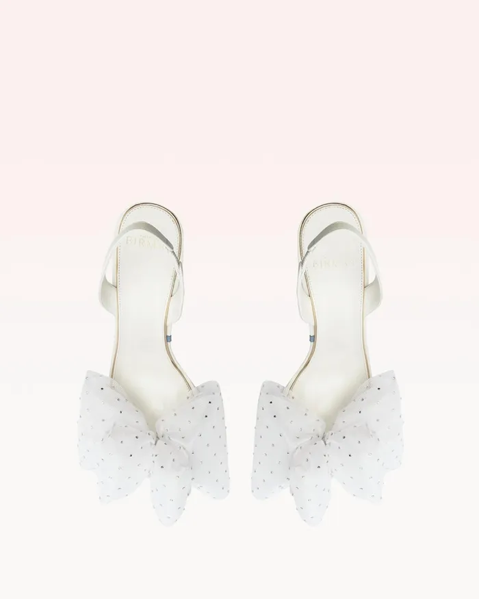 Designer Wedding Shoes 8211 Isabelle Crystals Bridal 85 White 8211 Alexandre Birman Bridal White Women Alexandre Birman Sandals