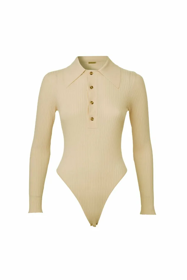DODO BAR OR Bodysuits Monie Bodysuit Light Yellow 8211 Women