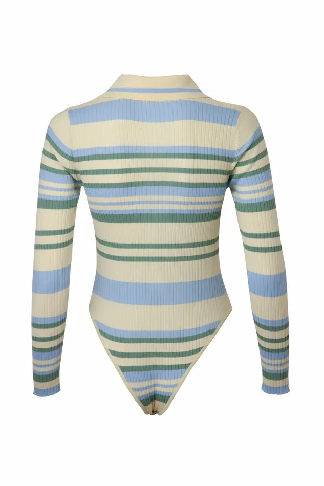 DODO BAR OR Bodysuits Penny Bodysuit Light Yellow Blue Combo 1 8211 Women