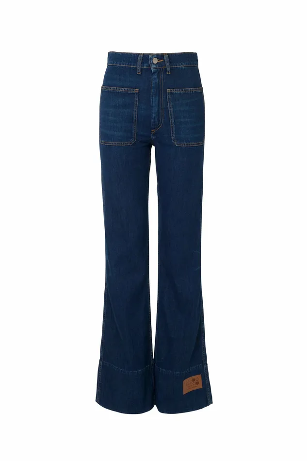 DODO BAR OR Denim Everly Jeans Denim Mid Blue 8211 Women