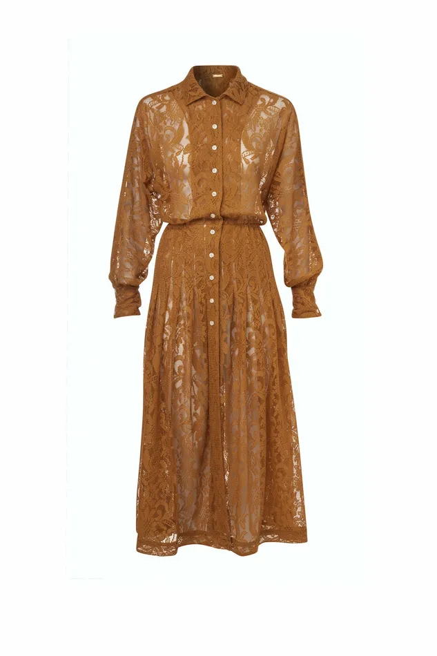 DODO BAR OR Dresses Annabelle Lace Dress Brown 8211 Women