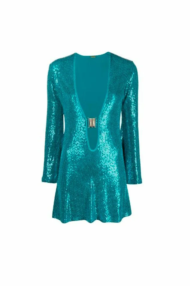 DODO BAR OR Dresses Jullie Mini Dress Turquoise 8211 Women