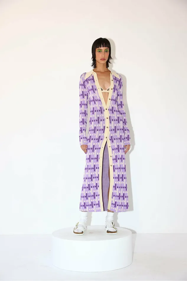 DODO BAR OR Dresses Luna Dress Purple Combo 8211 Women