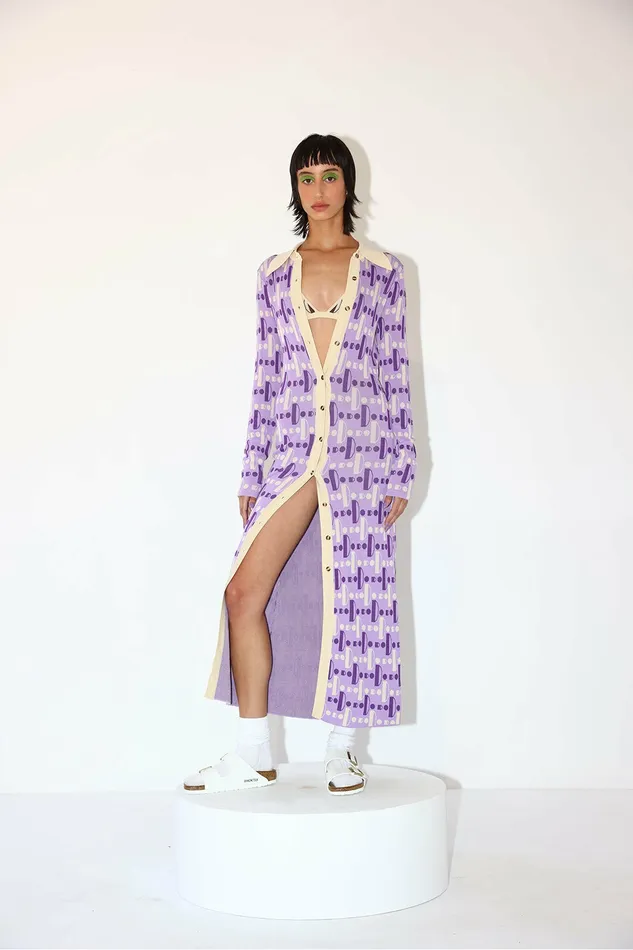 DODO BAR OR Dresses Luna Dress Purple Combo 8211 Women
