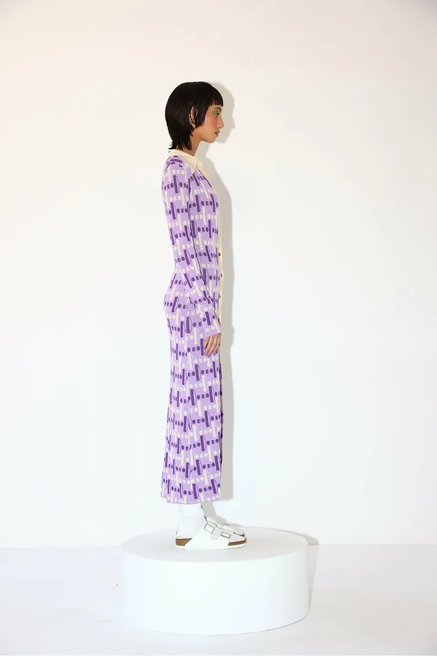 DODO BAR OR Dresses Luna Dress Purple Combo 8211 Women