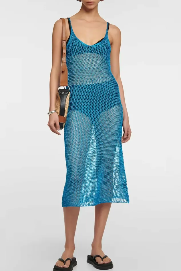 DODO BAR OR Dresses PAUL DRESS Turqoise 8211 Women DODO BAR OR Dresses PAUL DRESS Turqoise 8211 Women