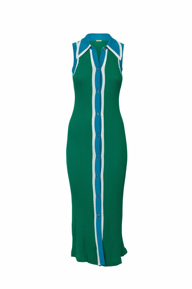 DODO BAR OR Dresses Rona Dress Turquoise Green Combo 8211 Women