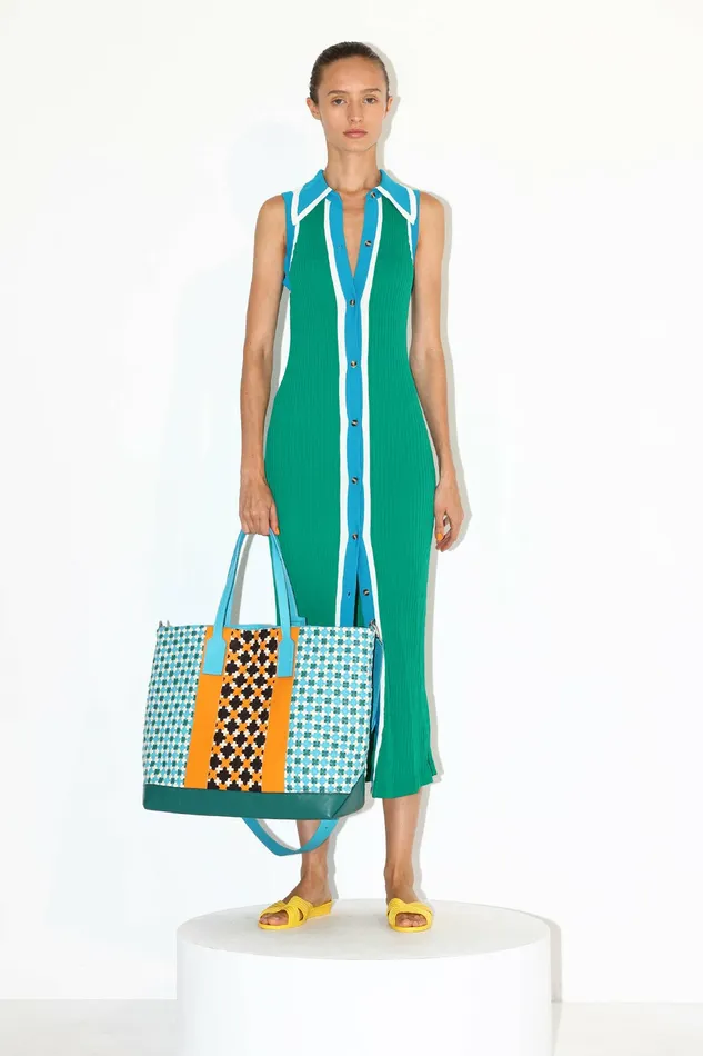 DODO BAR OR Dresses Rona Dress Turquoise Green Combo 8211 Women DODO BAR OR Dresses Rona Dress Turquoise Green Combo 8211 Women