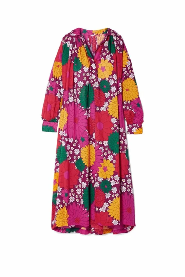 DODO BAR OR Dresses Vyan Kaftan Nelly Bordo Print 8211 Women