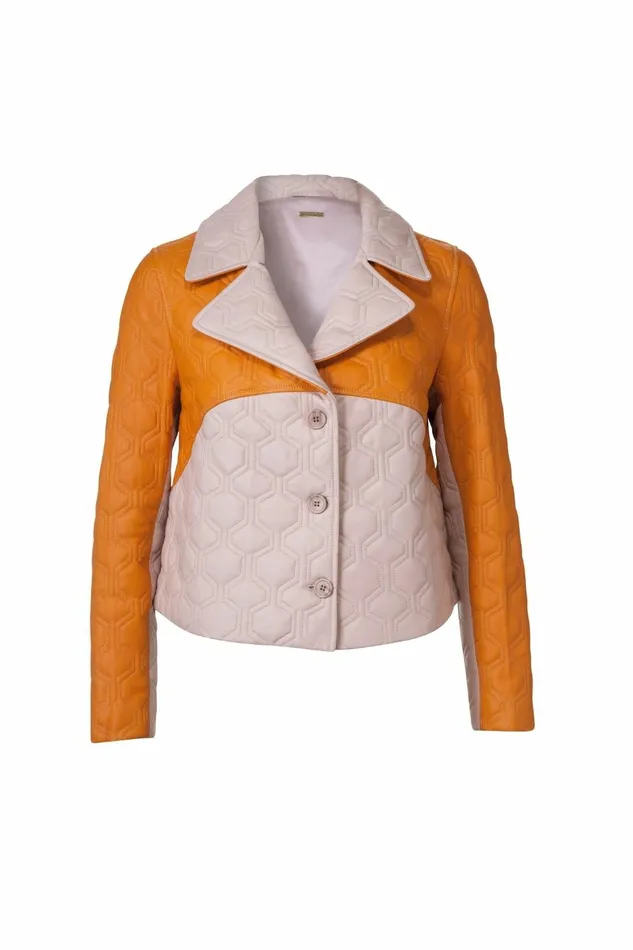 DODO BAR OR Jackets and Coats Fran Jacket Orange Pink Combo 8211 Women