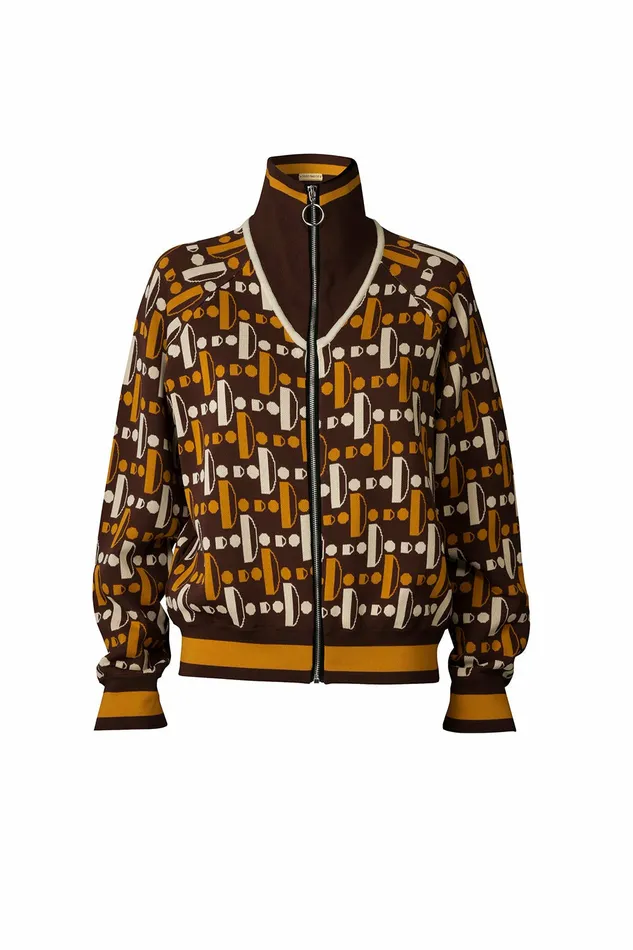 DODO BAR OR Jackets and Coats Kurt Jacket Brown And Orange 8211 Women
