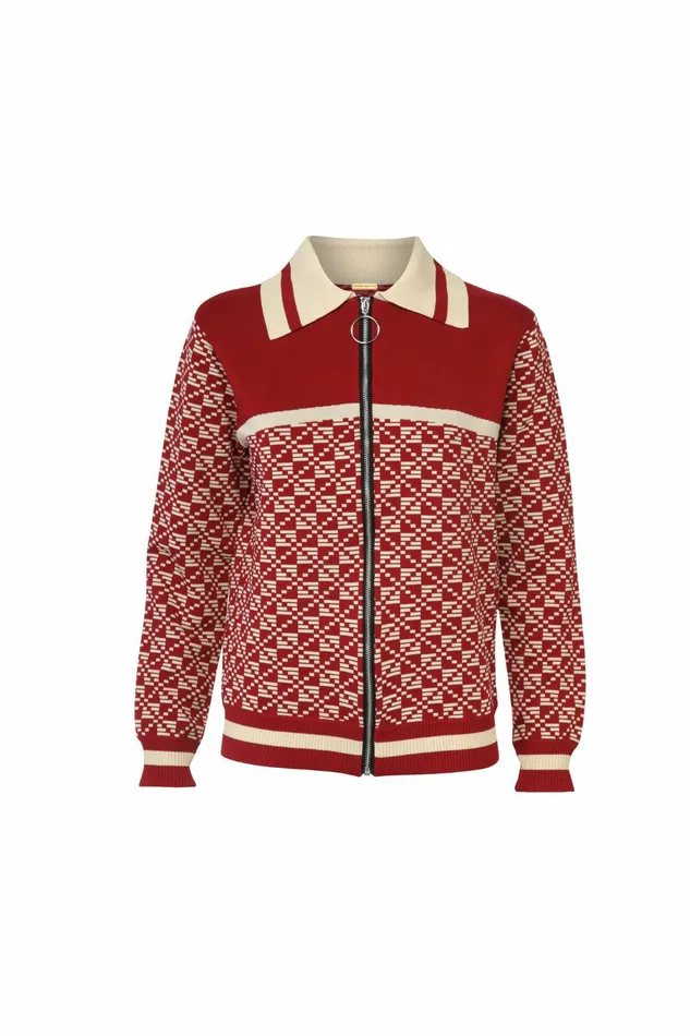 DODO BAR OR Jackets and Coats Yan Jacket Red Cream 8211 Women