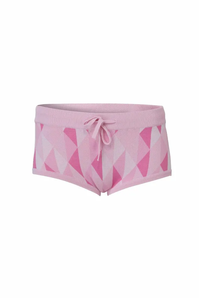 DODO BAR OR Knitwear Alexa Shorts Light Pink Combo 8211 Women