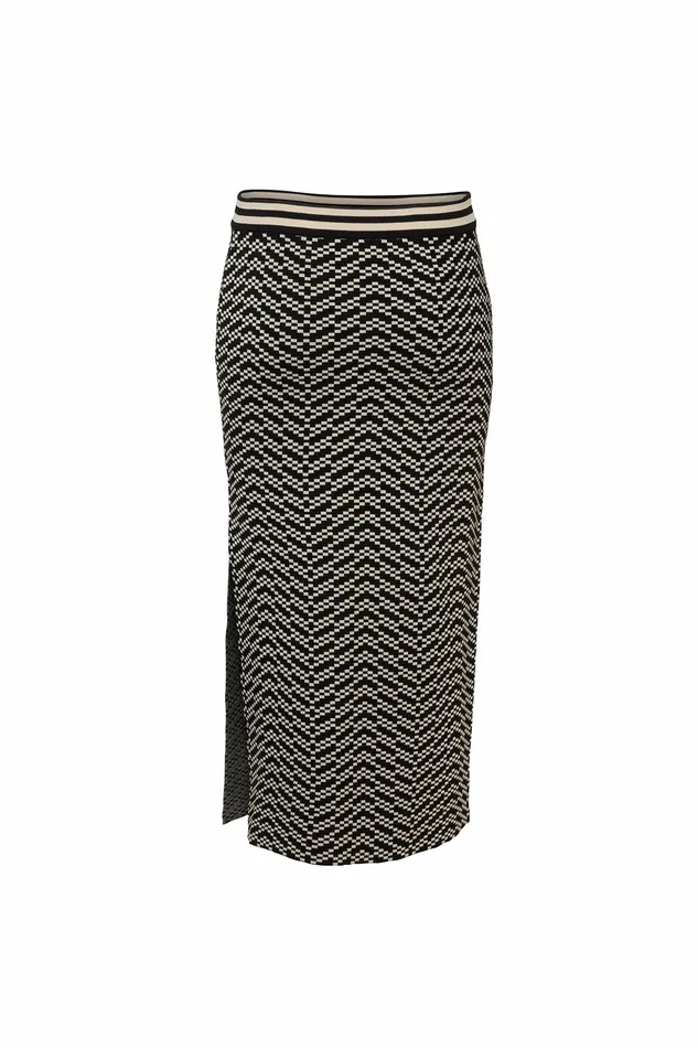 DODO BAR OR Knitwear Assa Skirt Black Combo 8211 Women