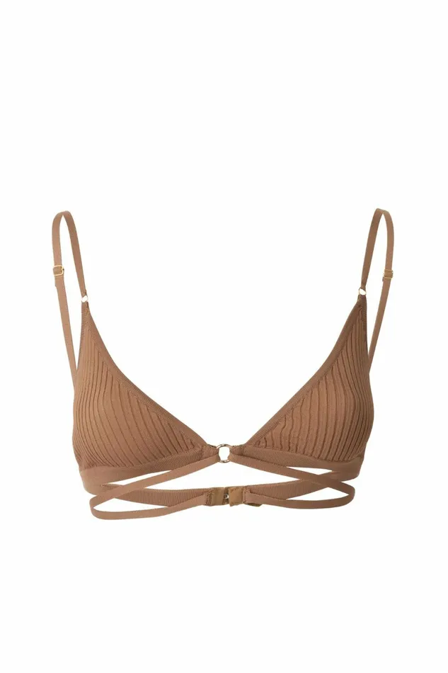 DODO BAR OR Knitwear Goldie Bra Brown 8211 Women