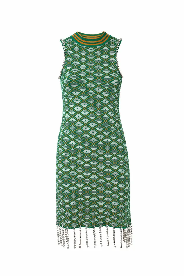 DODO BAR OR Knitwear Koko Dress Green 8211 Women
