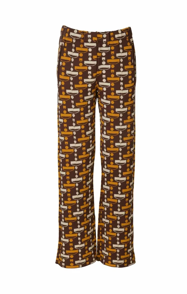 DODO BAR OR Knitwear Kurt Pants Brown And Orange 8211 Women