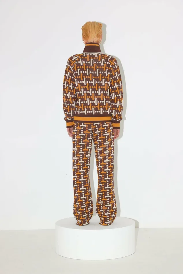 DODO BAR OR Knitwear Kurt Pants Brown And Orange 8211 Women