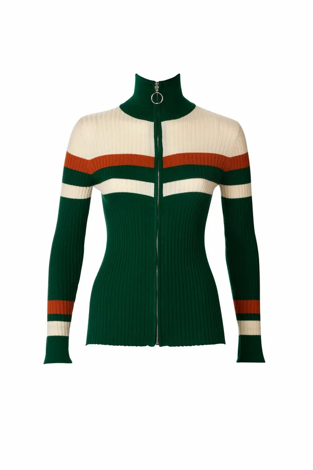 DODO BAR OR Knitwear Lee Cardigan Green Combo 8211 Women