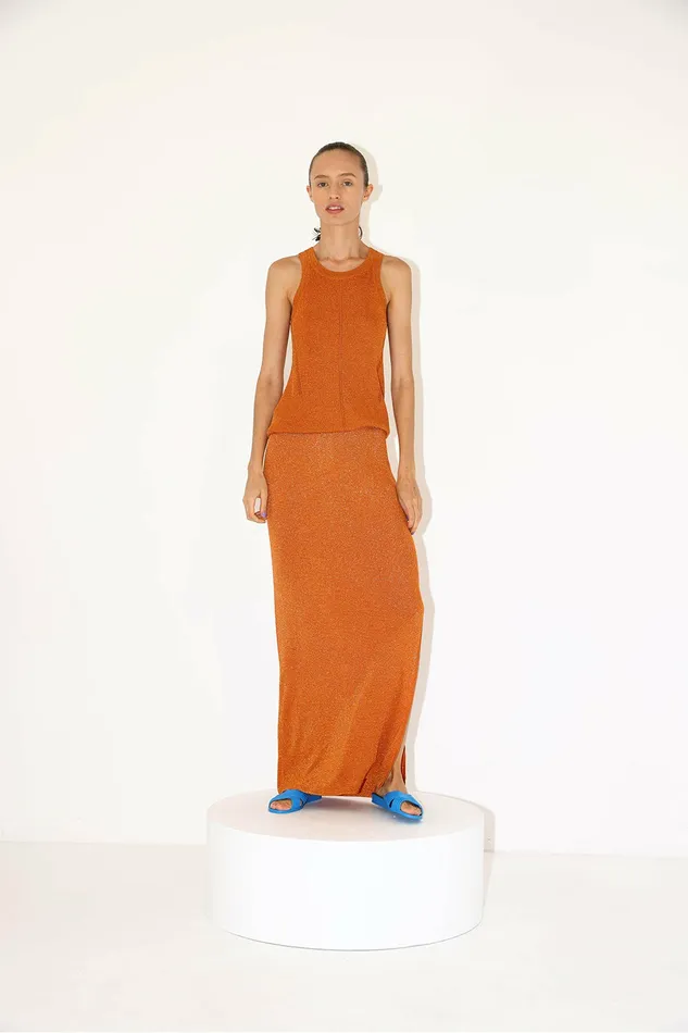 DODO BAR OR Knitwear Loda Top Orange 8211 Women