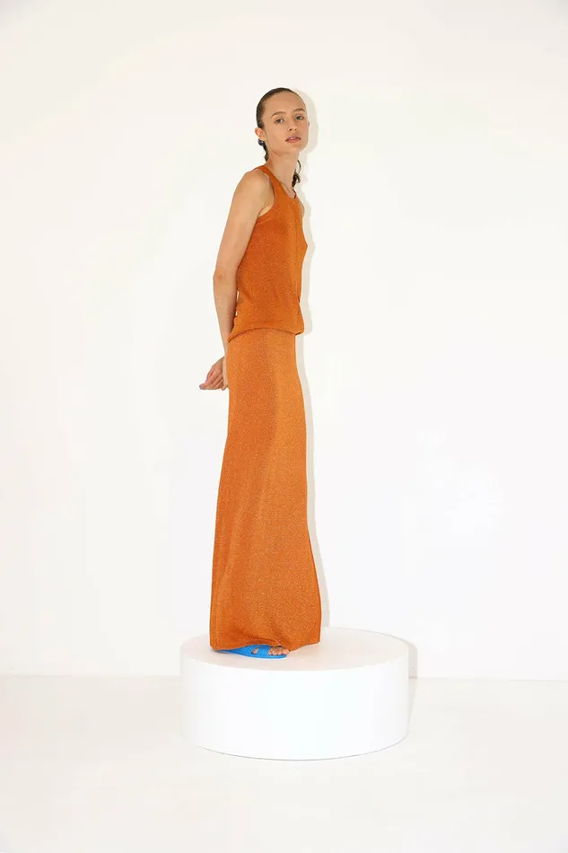 DODO BAR OR Knitwear Loda Top Orange 8211 Women