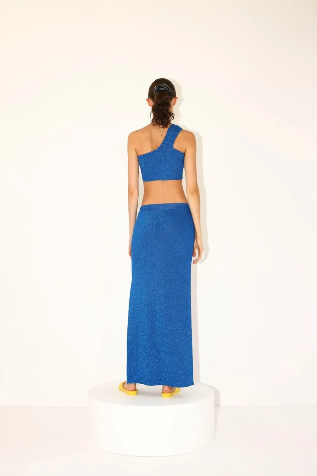 DODO BAR OR Knitwear Loren Skirt Blue 8211 Women